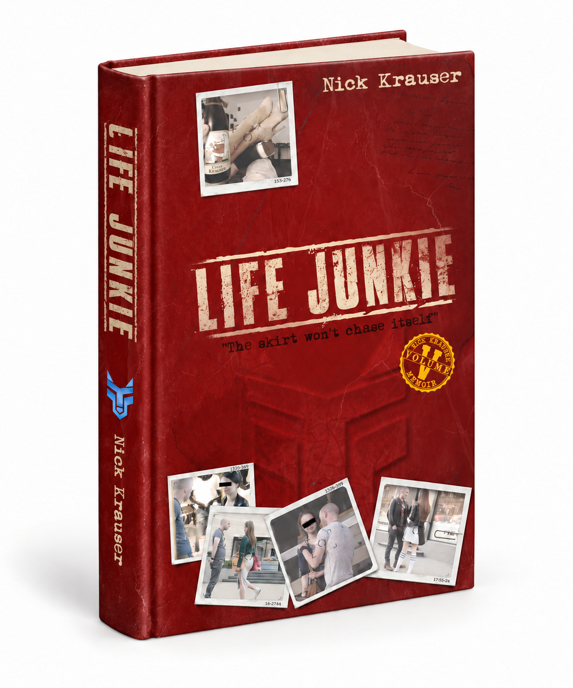 Life Junkie red book cover